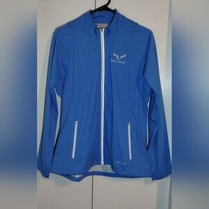 Annika Cutter & Buck Blue Weathertec Performance Jacket Size (L)